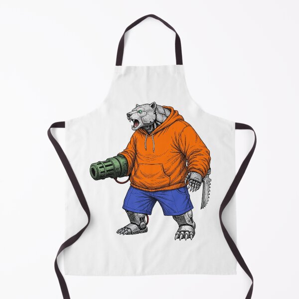 Item preview, The Cybernetic Fighting Bear designed and sold by krabbaraban.