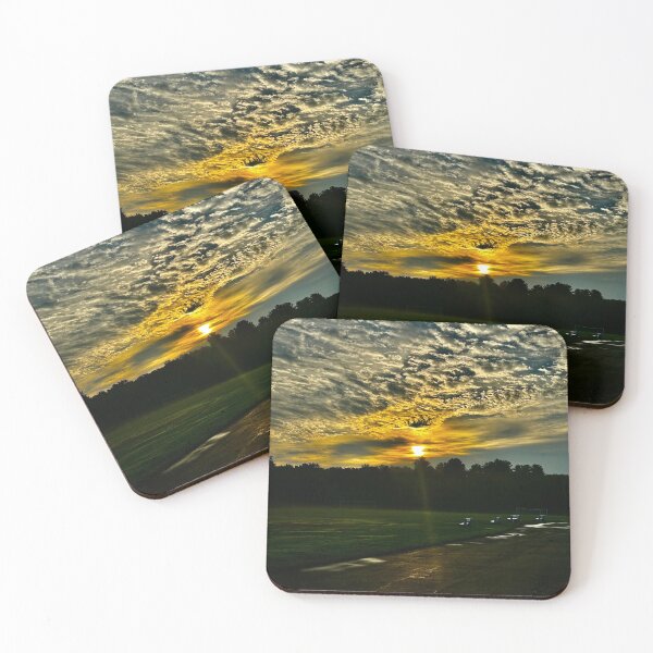 Item preview, Sunrise on the soccer field designed and sold by Colorsoflove613.