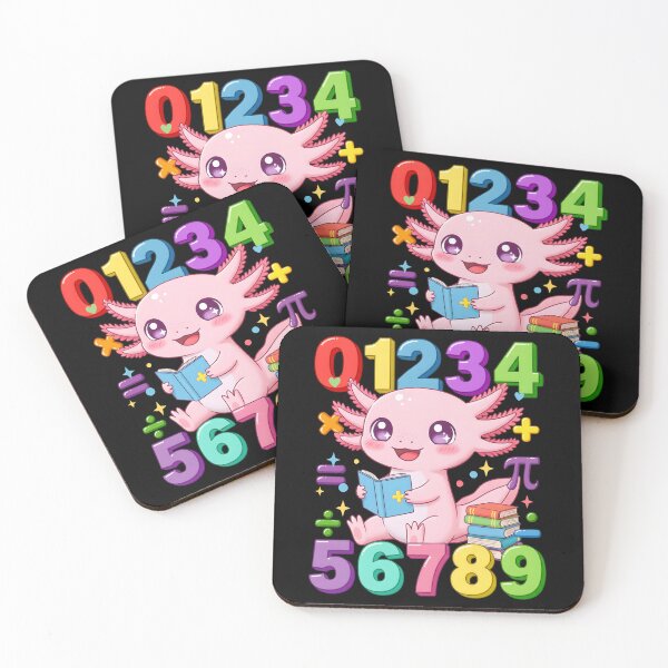 Item preview, Number maths day kids preschool numbers costume Axolotl designed and sold by Antdoodle.
