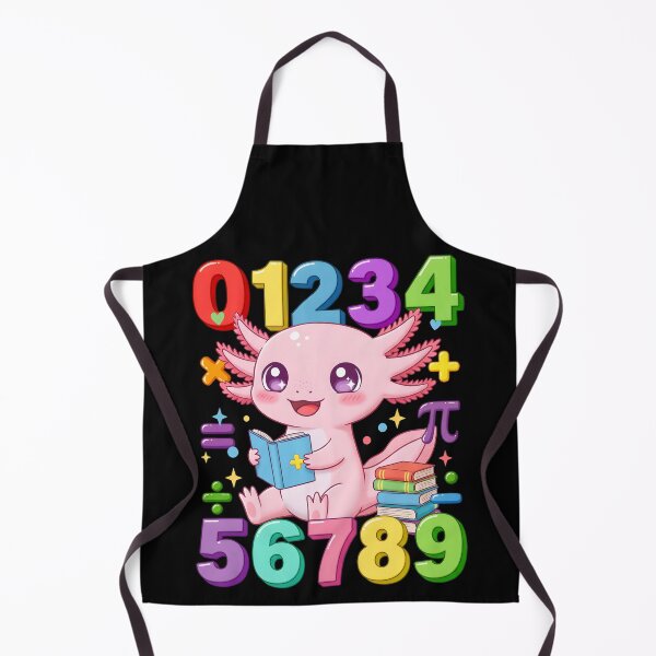 Item preview, Number maths day kids preschool numbers costume Axolotl designed and sold by Antdoodle.