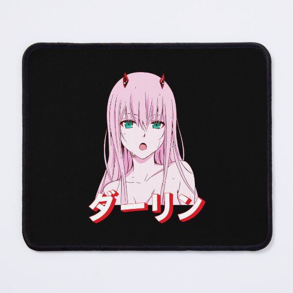 Item preview, Zero Two Pink Hair Anime Portrait designed and sold by cathnbeltrane.