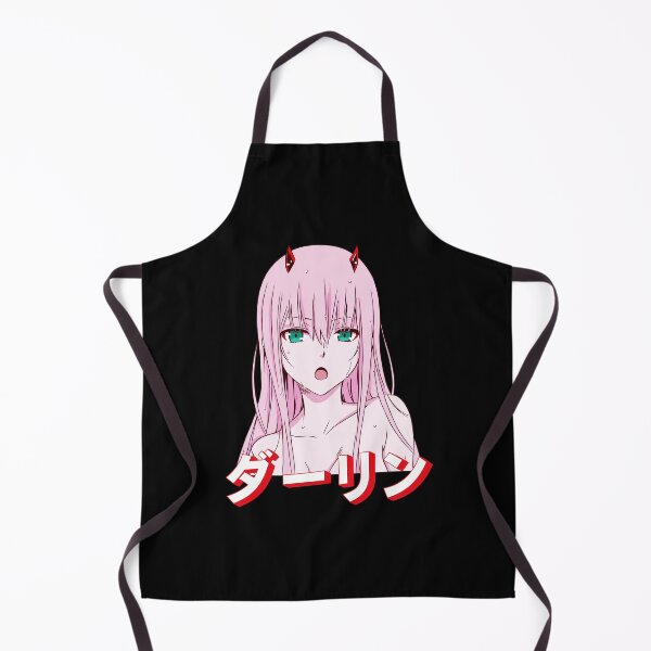 Item preview, Zero Two Pink Hair Anime Portrait designed and sold by cathnbeltrane.