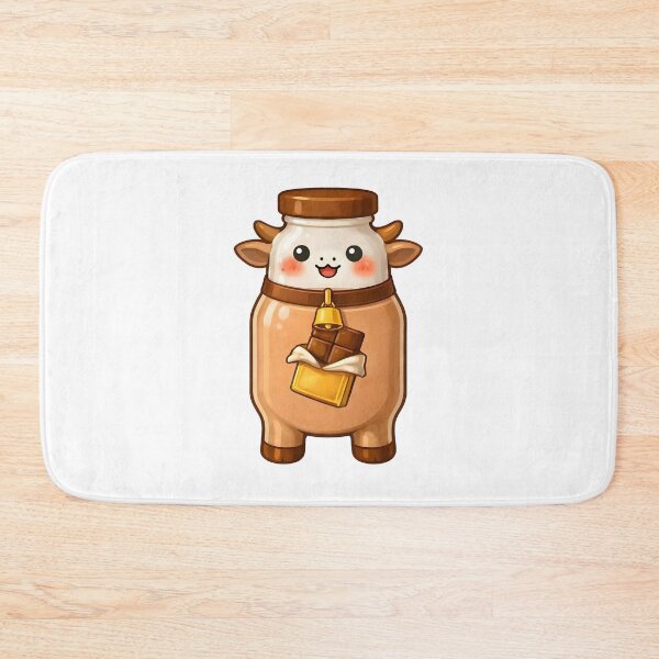 Item preview, Glass Cow Chocolate Milk Bottle designed and sold by PiggyWonka.