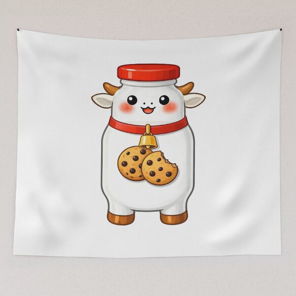 Item preview, Glass Cow Milk Bottle designed and sold by PiggyWonka.