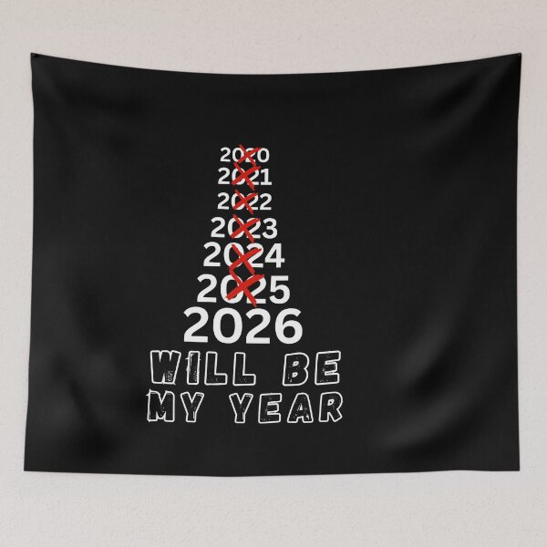 Item preview, 2026 Will Be My Year designed and sold by ANNINOART ⭐⭐⭐⭐⭐.