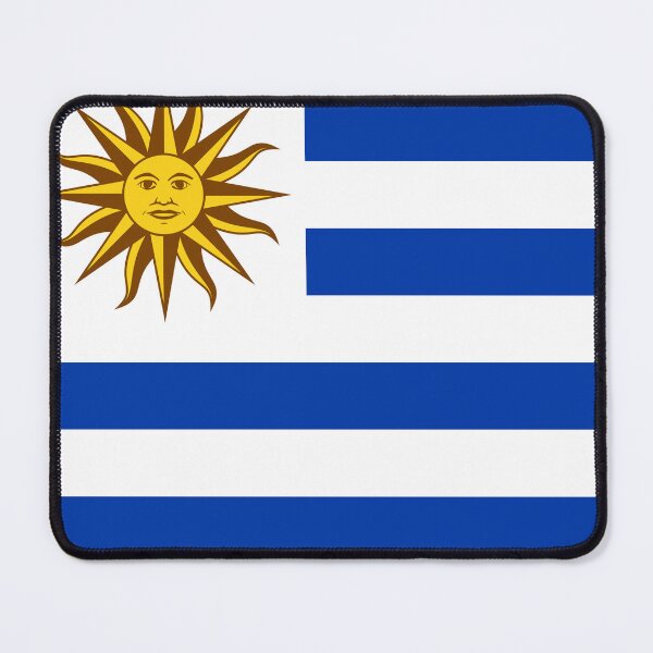 Item preview, Uruguay National Flag Clean Design designed and sold by NTGUILTY.