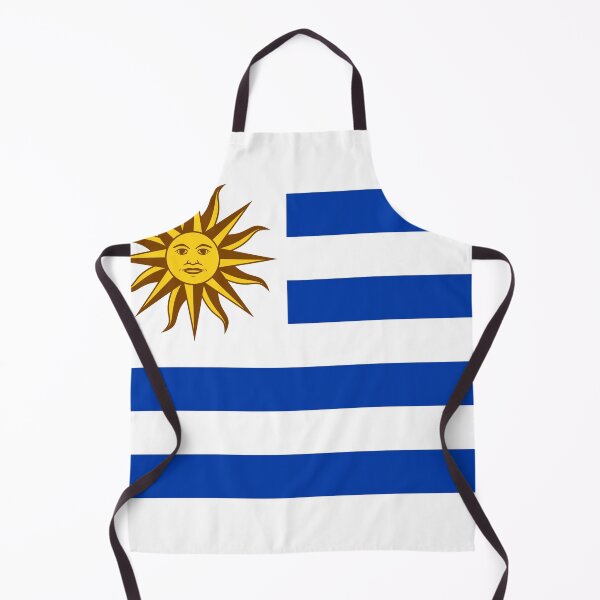 Item preview, Uruguay National Flag Clean Design designed and sold by NTGUILTY.
