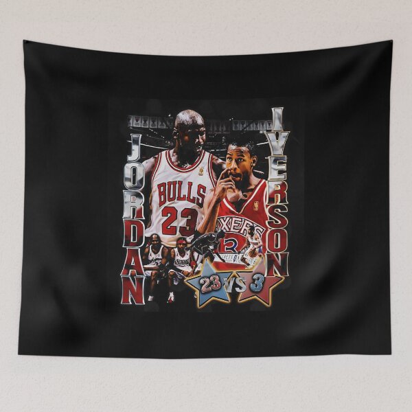 Item preview, Michael Jordan Vs Allen Iverson  designed and sold by alouba.
