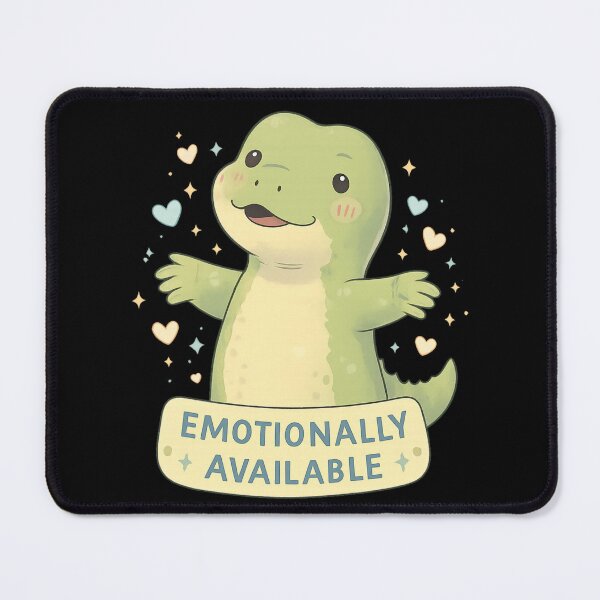 Item preview, Emotionally Available Dino – Cute Sensitive Dinosaur designed and sold by SidTastic .
