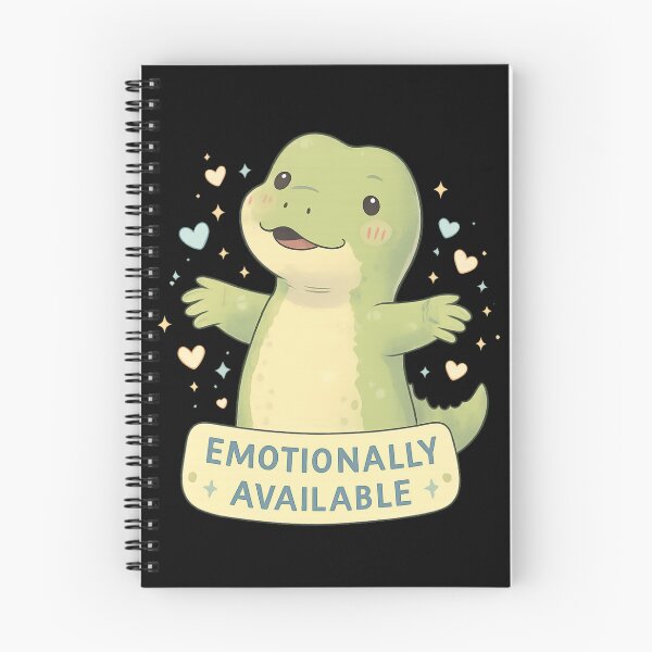 Item preview, Emotionally Available Dino – Cute Sensitive Dinosaur designed and sold by SidTastic .