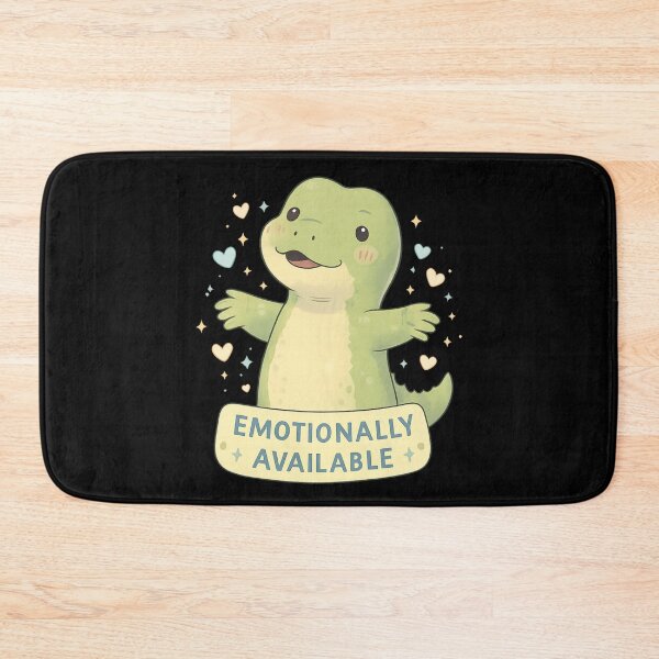 Item preview, Emotionally Available Dino – Cute Sensitive Dinosaur designed and sold by SidTastic .