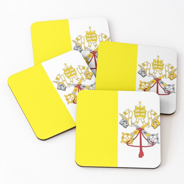 Item preview, Vatican City Flag Clean Design designed and sold by NTGUILTY.