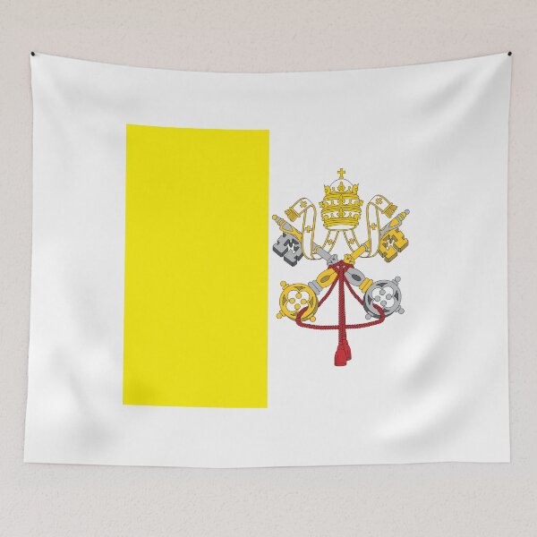 Item preview, Vatican City Flag Clean Design designed and sold by NTGUILTY.