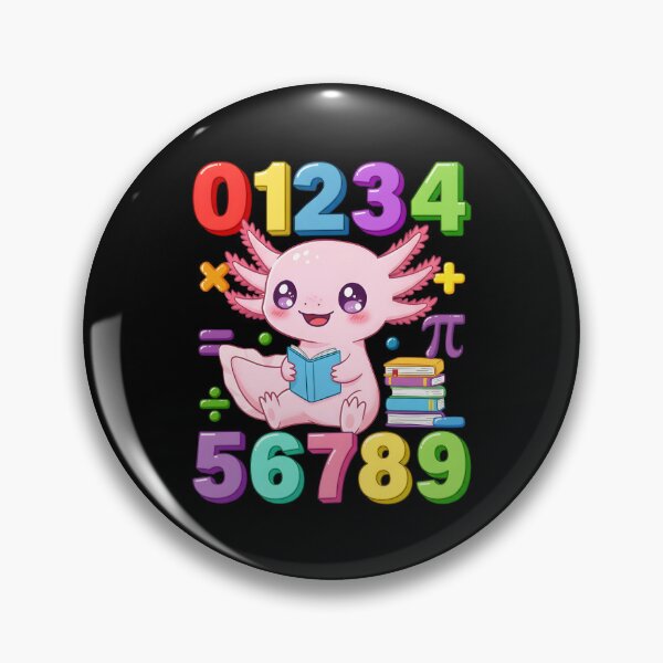 Item preview, Number maths day kids preschool numbers costume Axolotl designed and sold by Antdoodle.