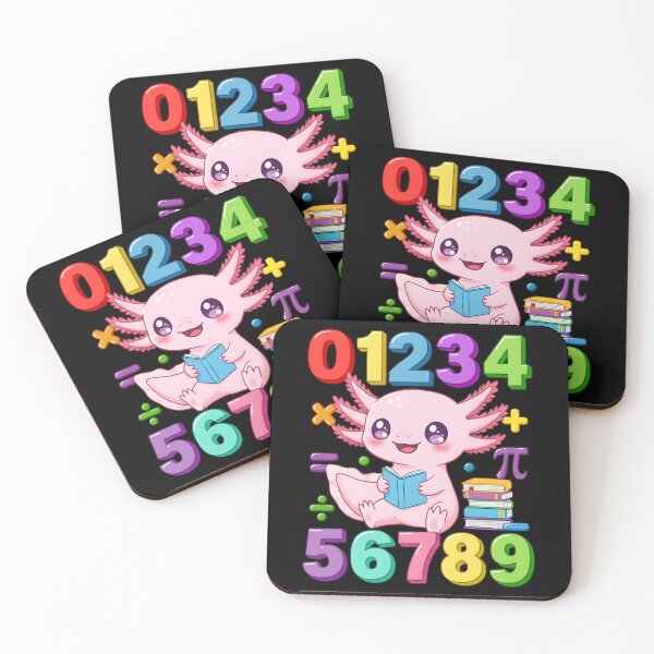 Item preview, Number maths day kids preschool numbers costume Axolotl designed and sold by Antdoodle.