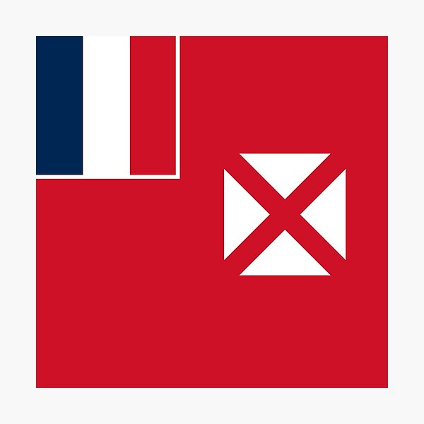 Item preview, Wallis and Futuna Flag Clean Design designed and sold by NTGUILTY.