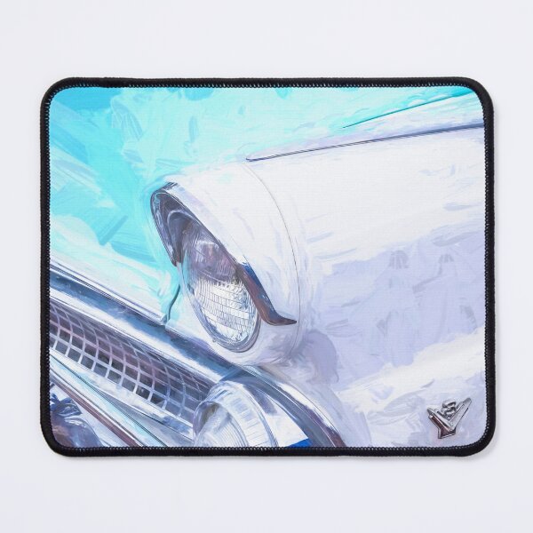 Item preview,  1955 White Blue Ford Fairlane Skyliner X120 designed and sold by RichFrancoCars.
