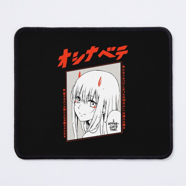 Item preview, Zero Two Manga Style Head Portrait designed and sold by cathnbeltrane.