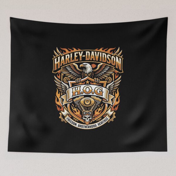 Artikelvorschau, Harley Davidson HOG Road Brotherhood entworfen und verkauft von enzoade.