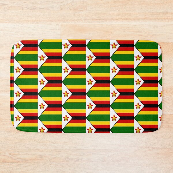 Item preview, Zimbabwe National Flag Bold Design designed and sold by NTGUILTY.