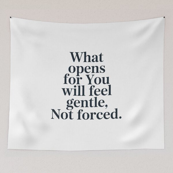 Item preview, Gentle Opening Quote Minimal Calm Inspirational  designed and sold by clothesy7.