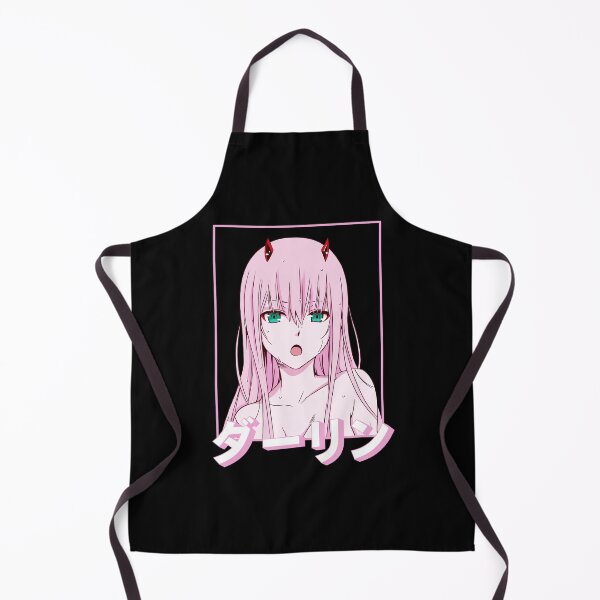 Item preview, Zero Two Cute Anime Girl Portrait designed and sold by cathnbeltrane.
