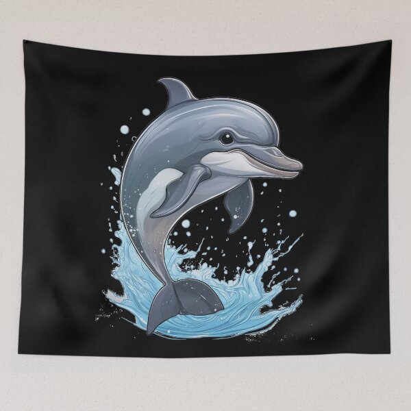 Item preview, Tropical Dolphin Escape designed and sold by RockitBaby.
