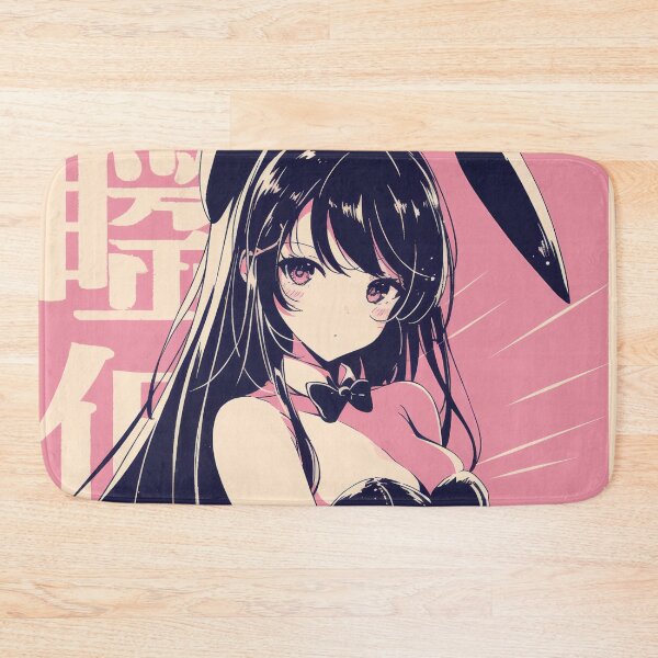 Item preview, Kawaii Mai Bunny Girl Senpai Pink designed and sold by AnimeArsenalPrints.