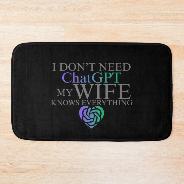 Item preview, I don't need chatgpt my wife knows everything designed and sold by ArtMatLab.