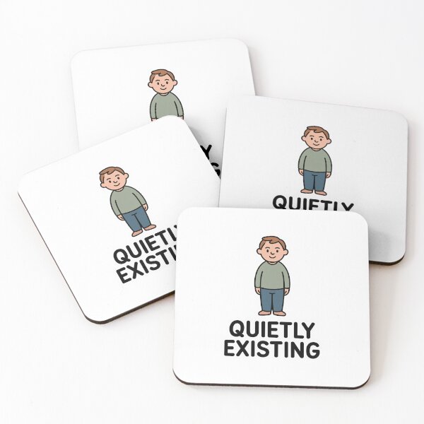 Item preview, Quietly Existing designed and sold by OddlyCalm.