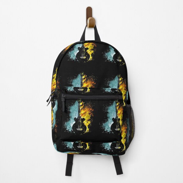 Item preview, Abstract Guitar Fire and Water Fusion Art designed and sold by Mido tee art shop.
