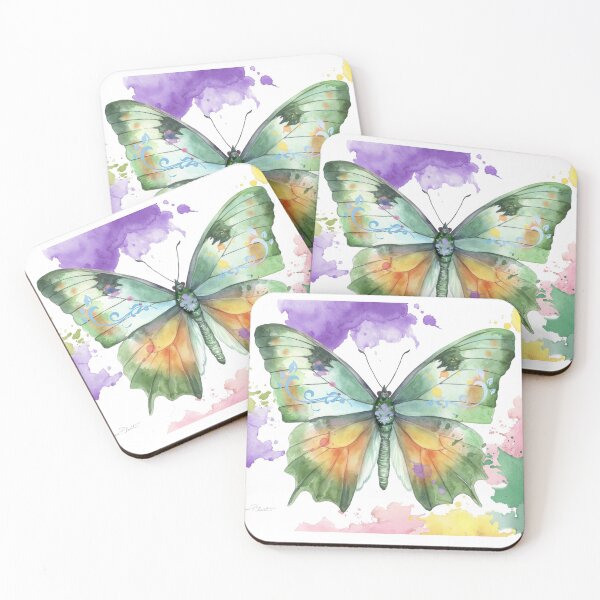Item preview, Abstract Butterfly Clear D designed and sold by Jean Plout.