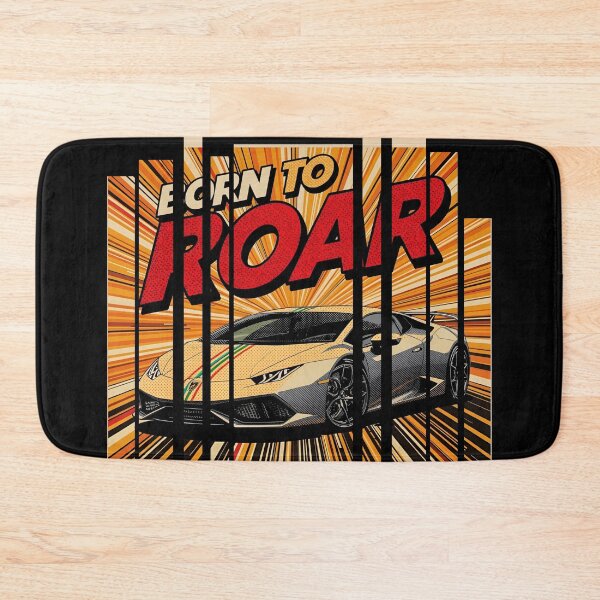 Item preview, Lamborghin Huracá EVO, 60s comic energy Born to Roar 3 designed and sold by Neon G.