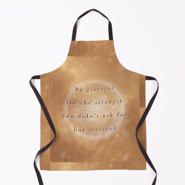 Item preview, Be Grateful for the Strength You Didn’t Ask for but Received – Soft Resilience Quote Art designed and sold by BlessedStudio31.