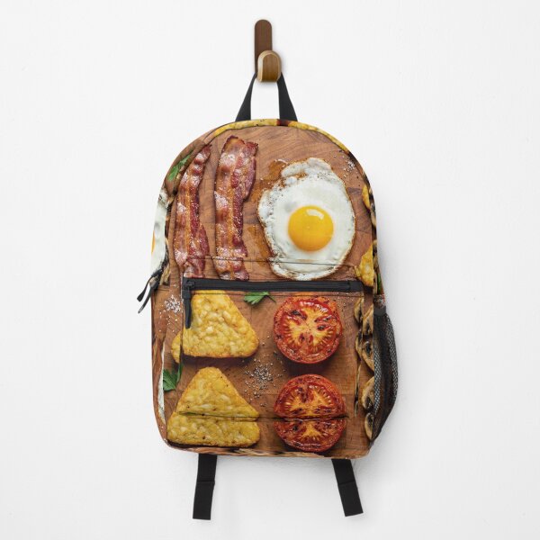 Item preview, Full English Breakfast Knolling on Wooden Board designed and sold by SavinMercantile.