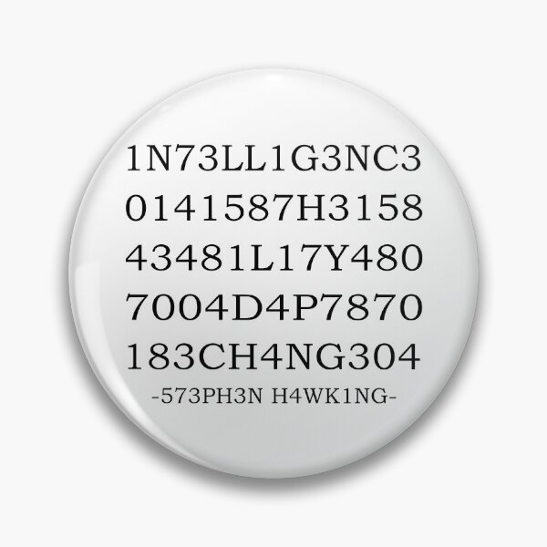 Item preview, Intelligence Is the Ability to Adapt to Change — Science Geek Humor designed and sold by ScienceCorner.