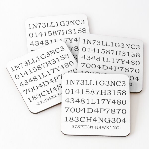 Item preview, Intelligence Is the Ability to Adapt to Change — Science Geek Humor designed and sold by ScienceCorner.
