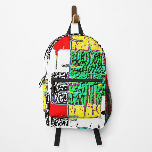 Item preview, distressed squares electrize 18 colorful abstract geometric design designed and sold by SmashingDeals.