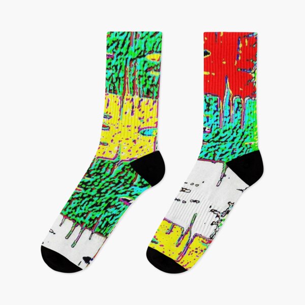 Item preview, distressed squares electrize 18 colorful abstract geometric design designed and sold by SmashingDeals.