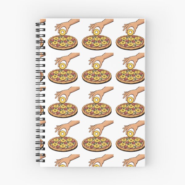 Item preview, Pineapple on Pizza Funny Cartoon | Hawaiian Pizza Debate Design designed and sold by VividOrganica.