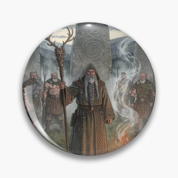 Item preview, Druids and Caledonian (Celt) warriors designed and sold by jefboutique6150.