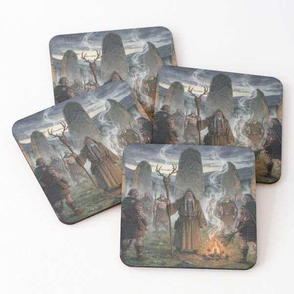 Item preview, Druids and Caledonian (Celt) warriors designed and sold by jefboutique6150.