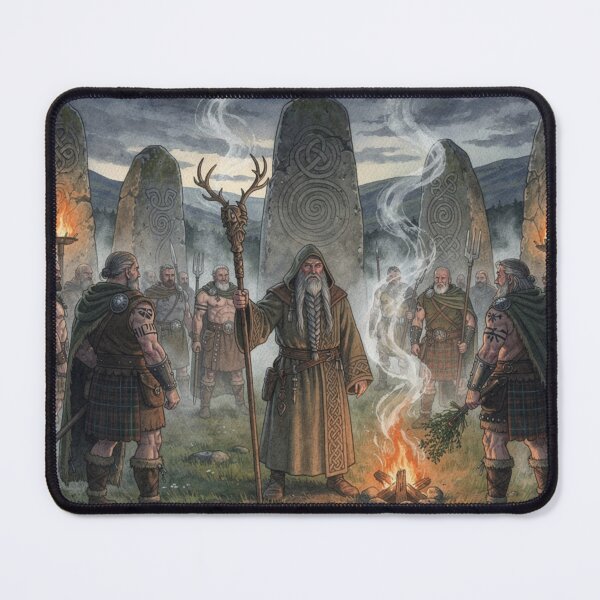 Item preview, Druids and Caledonian (Celt) warriors designed and sold by jefboutique6150.