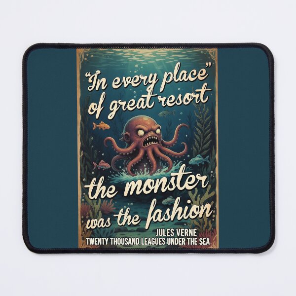 Item preview, Vintage Books Appreciation 002 - 20 000 Leagues Under The Sea - Reimagined with AI help designed and sold by Beachy.