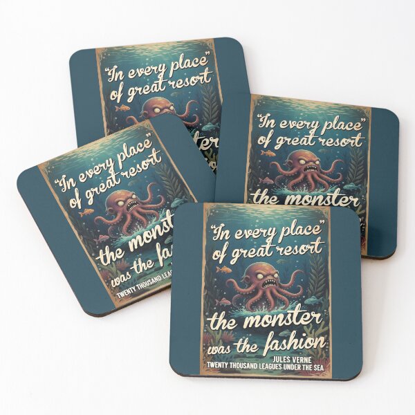 Item preview, Vintage Books Appreciation 002 - 20 000 Leagues Under The Sea - Reimagined with AI help designed and sold by Beachy.