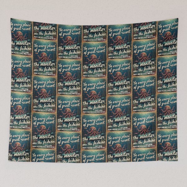 Item preview, Vintage Books Appreciation 002 - 20 000 Leagues Under The Sea - Reimagined with AI help designed and sold by Beachy.
