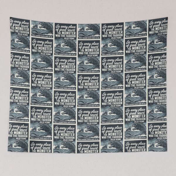 Item preview, Vintage Books Appreciation 003 - 20 000 Leagues Under The Sea - Reimagined with AI help designed and sold by Beachy.