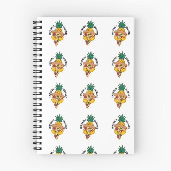 Item preview, Emotionally Unavailable Pineapple Pizza Funny | Food Meme Cartoon designed and sold by VividOrganica.