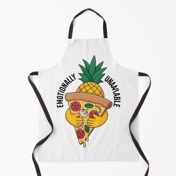 Item preview, Emotionally Unavailable Pineapple Pizza Funny | Food Meme Cartoon designed and sold by VividOrganica.