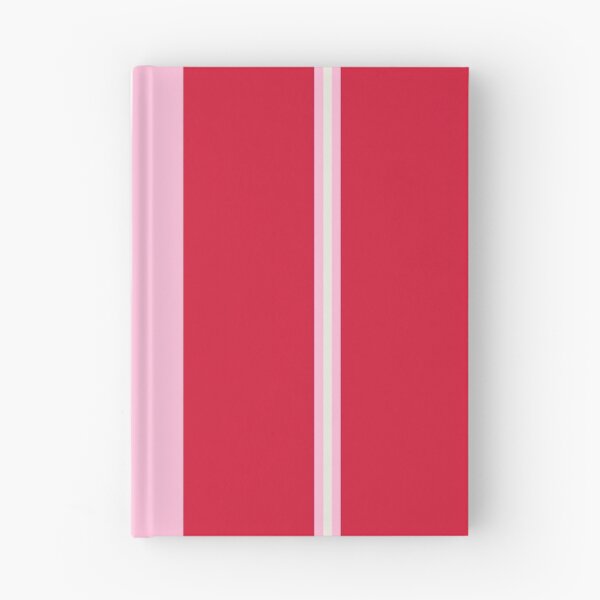 Item preview, RED, COTTON CANDY PINK & CREAM Central Vertical 3 STRIPES designed and sold by RachelMacht.